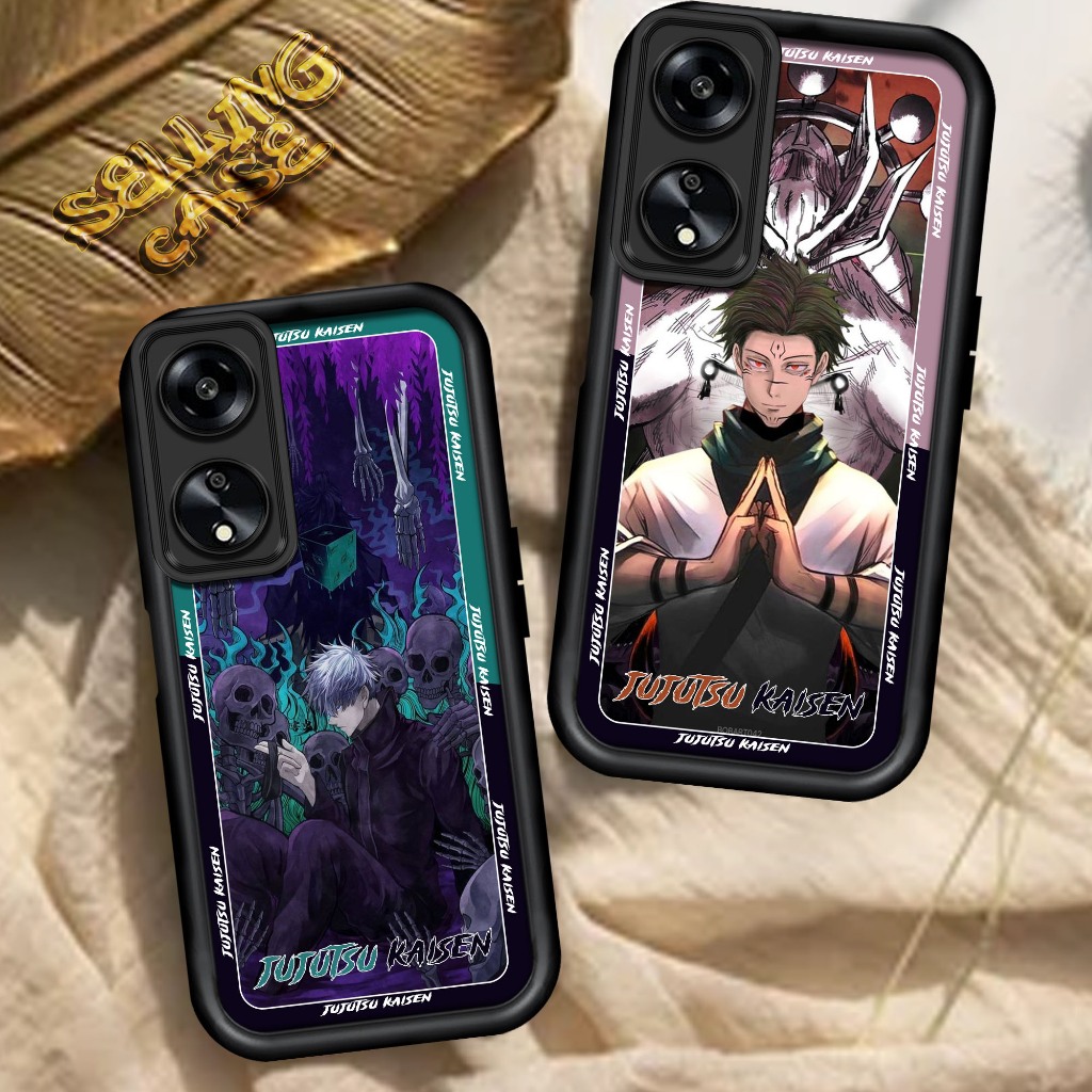 Case Premium Compatible For OPPO A98 5G/OPPO A1 5G Motif [ JUJUTSU KAISEN 4 ] Cover Handhphone Casin
