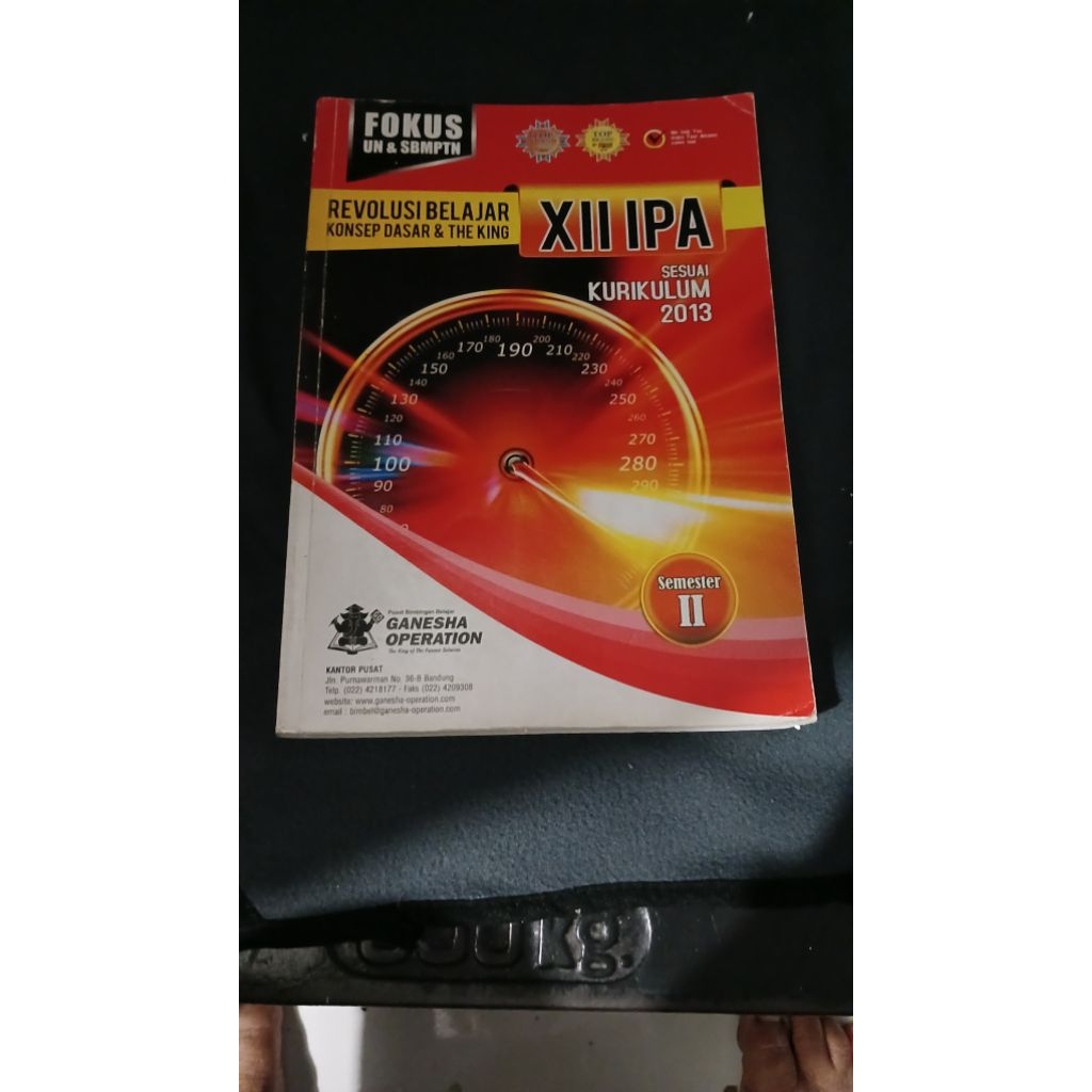 Fokus un dan sbmptn revolusi belajar konsep dasar dan the king XII IPA sesuai kurikulum 2013 semeste
