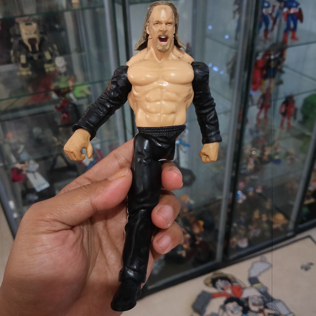 WWE Triple H Titan Tron Live Series jakks pacific action figure junk 1/12 bahan kitbash