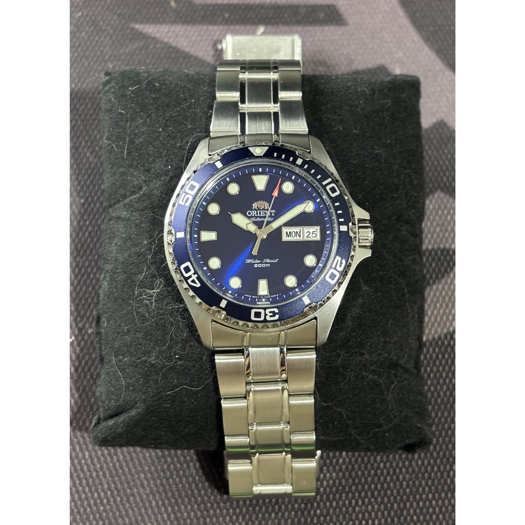 Orient Mako Ray II Blue FAA02005D dive watch