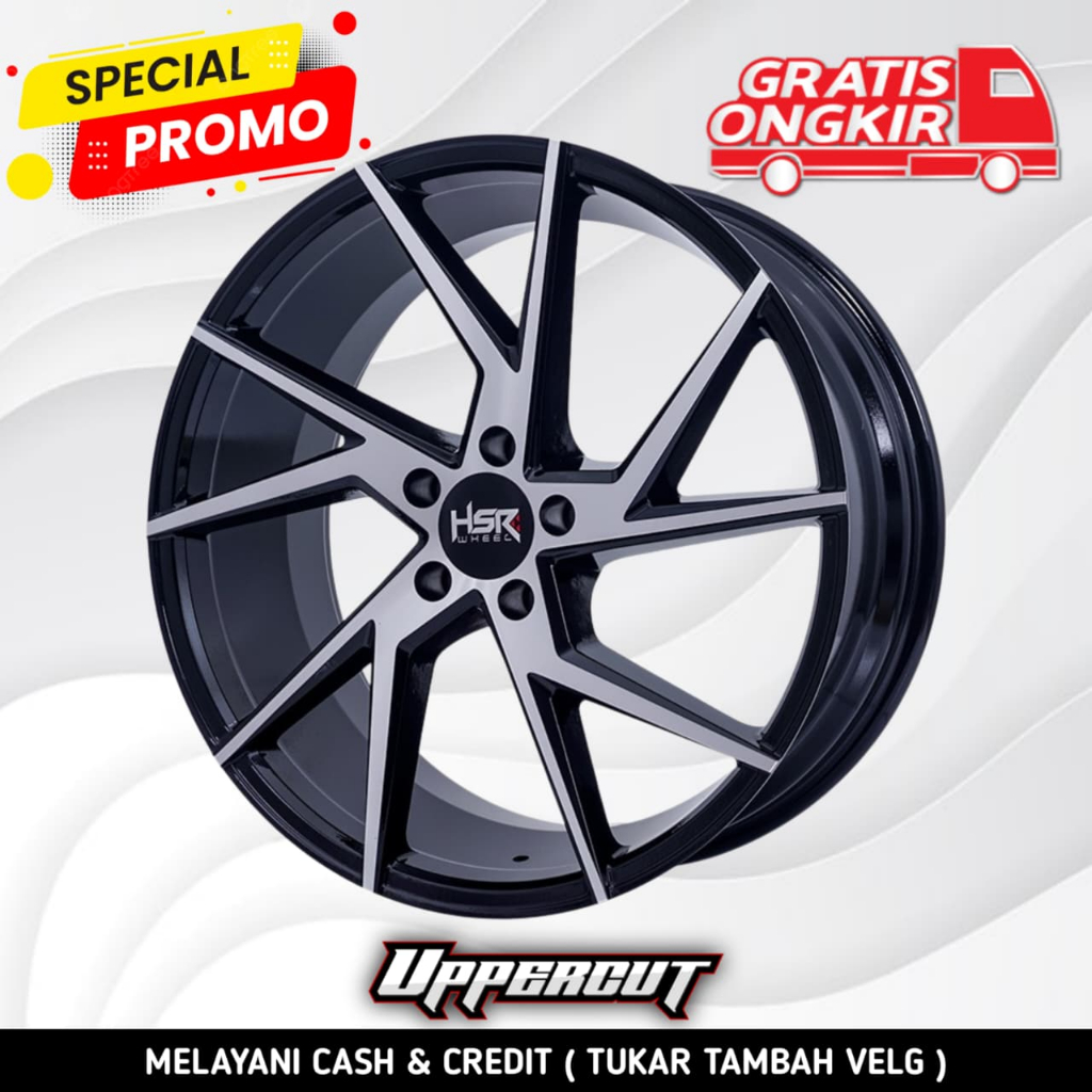 Velg Mobil Racing HSR Robe Ring 20 Untuk Biante, Santafe, Tucson, Almaz, Alphard