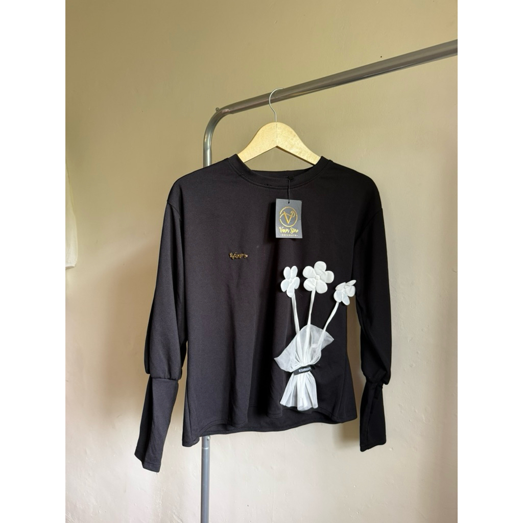 VANOS Store Exclusive Top Hitam