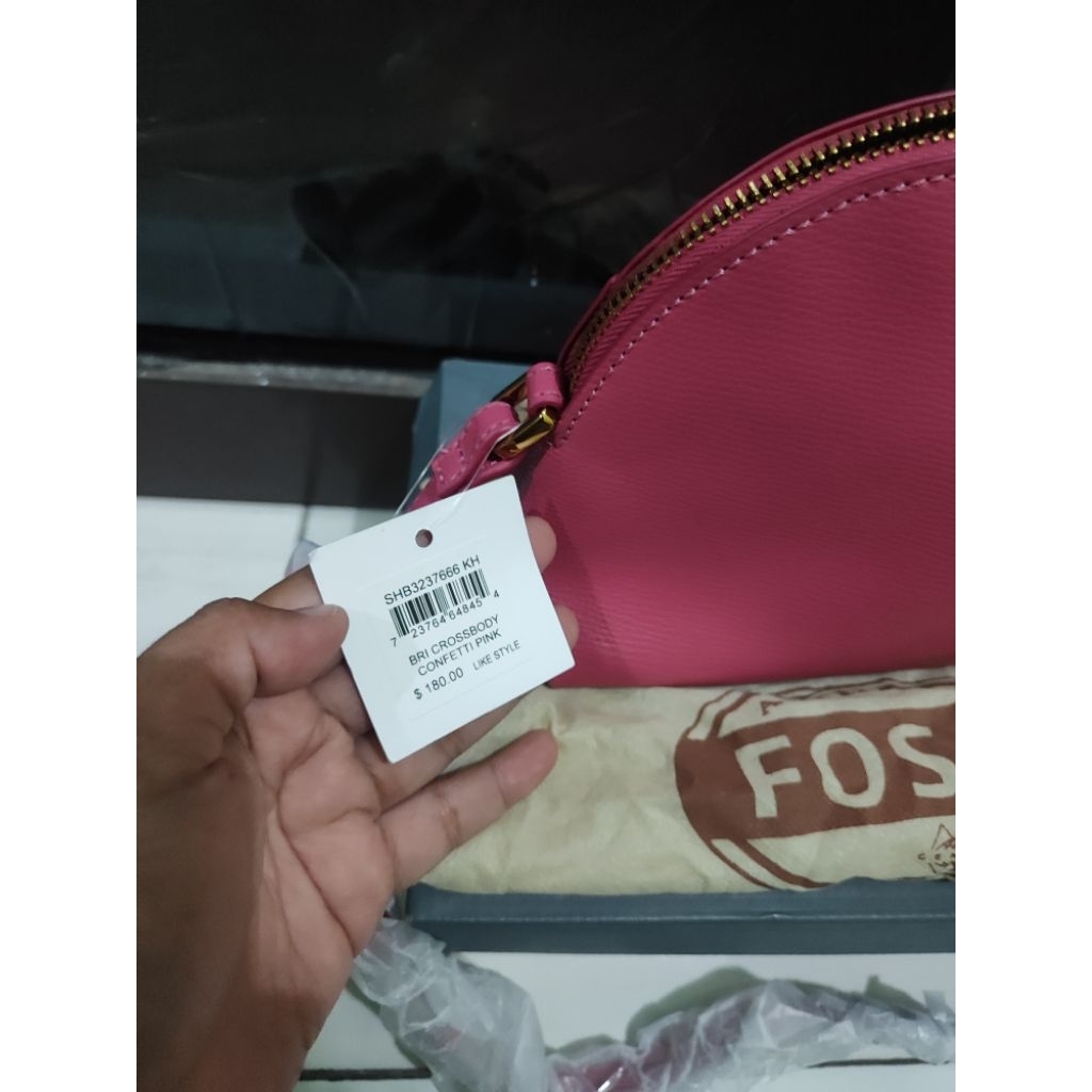 FOSSIL CRASSBODY BRI PINK ORIGINAL