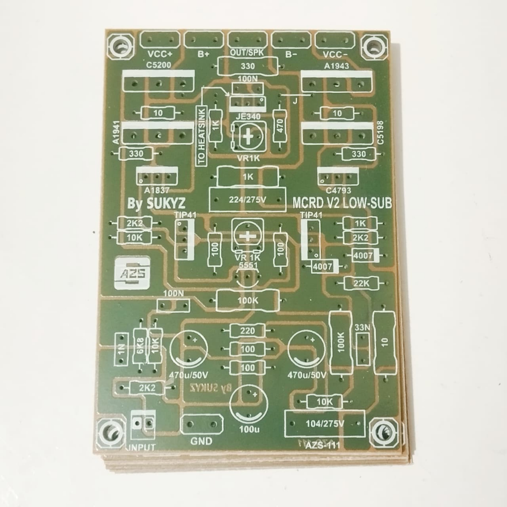 PCB Power MCRD V2 Low Sub 2 VR By SUKYZ
