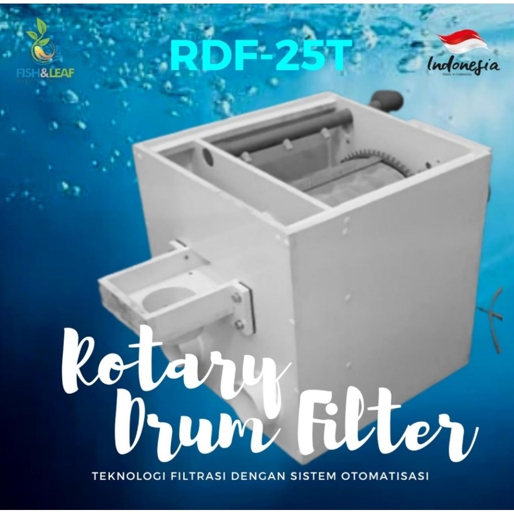 ROTARY DRUM FILTER 25T - RDF 25T