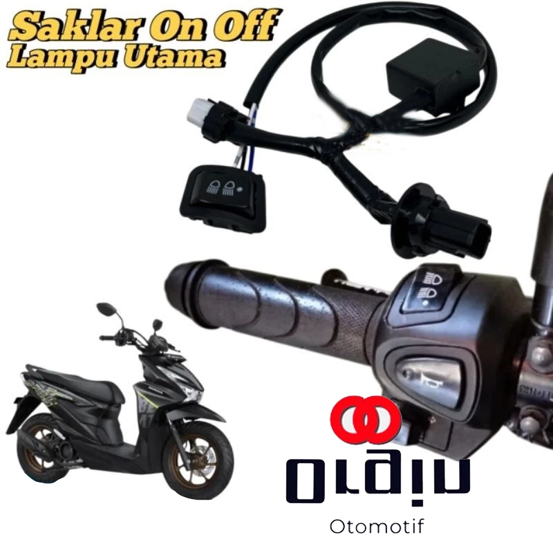 Saklar Beat Deluxe 3 Mode Lampu Utama 2020-2023 2024