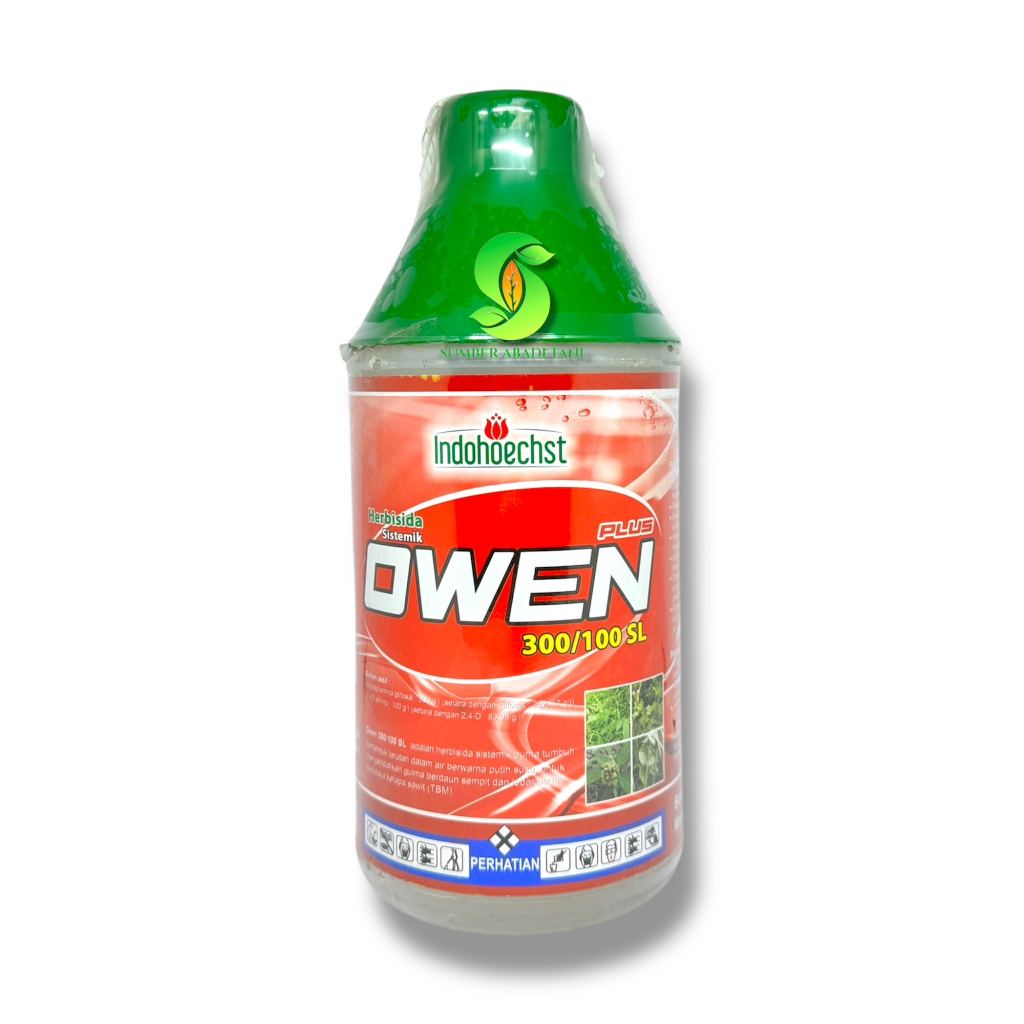 HERBISIDA SISTEMIK | OWEN PLUS 1 LITER | HERBISIDA SISTEMIK PEMBASMI GULMA SISTEMIK TUNTAS | GLYFOSA