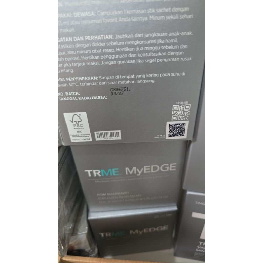 trme my edge tws tr90 suplemen diet