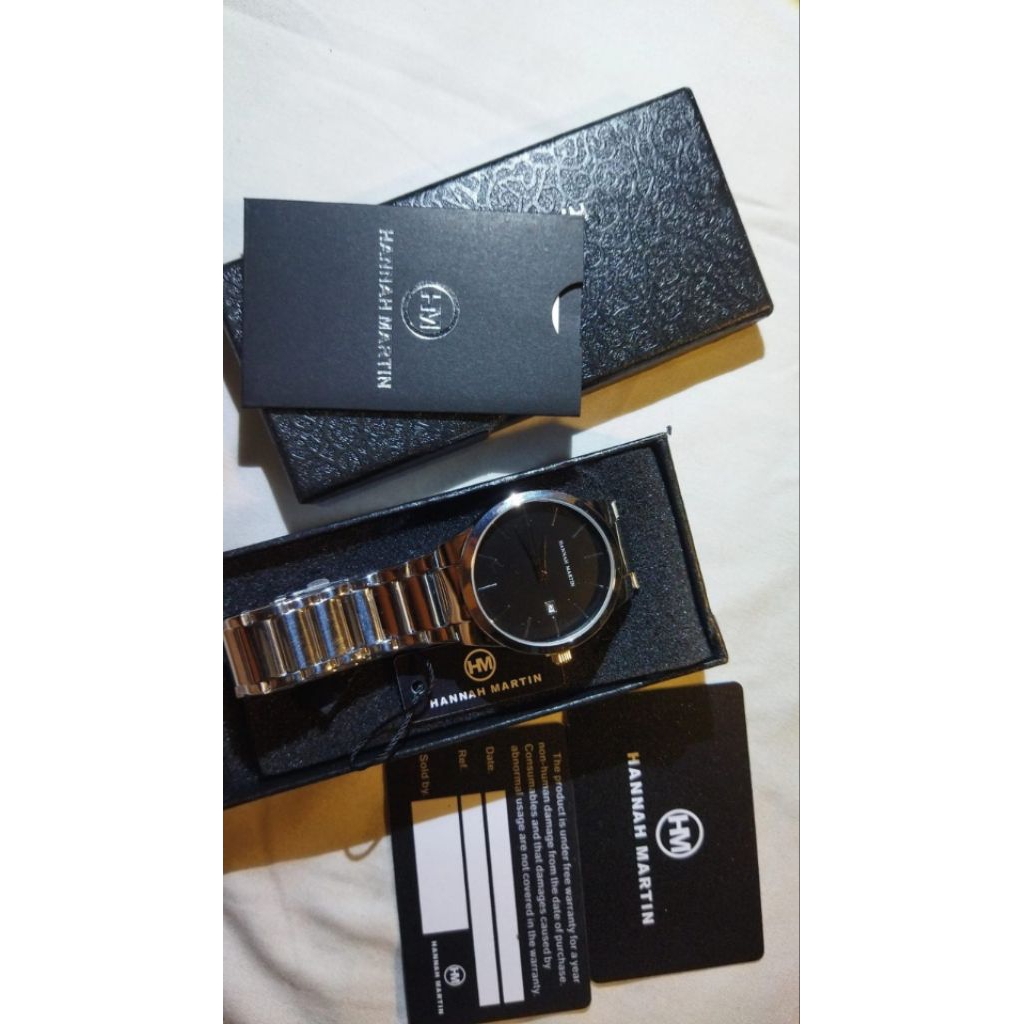 jam tangan pria hannah martin
