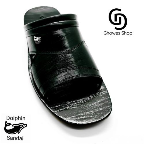 Dolphin Sandal Pria Kulit Asli original 100%