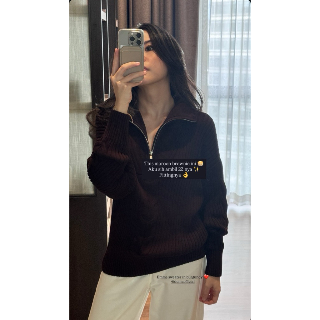 New Emme Mellow Maete Amore Cardigan DumaOfficial Store Ready