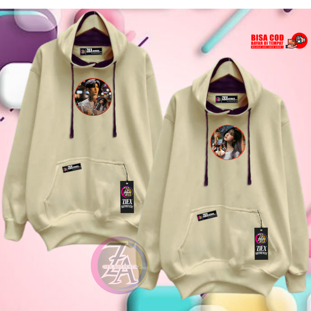 hoodie Sweater couple pasangan 2 pcs tebal / Sweater couple pacar / Hodie couple pasangan / jaket co