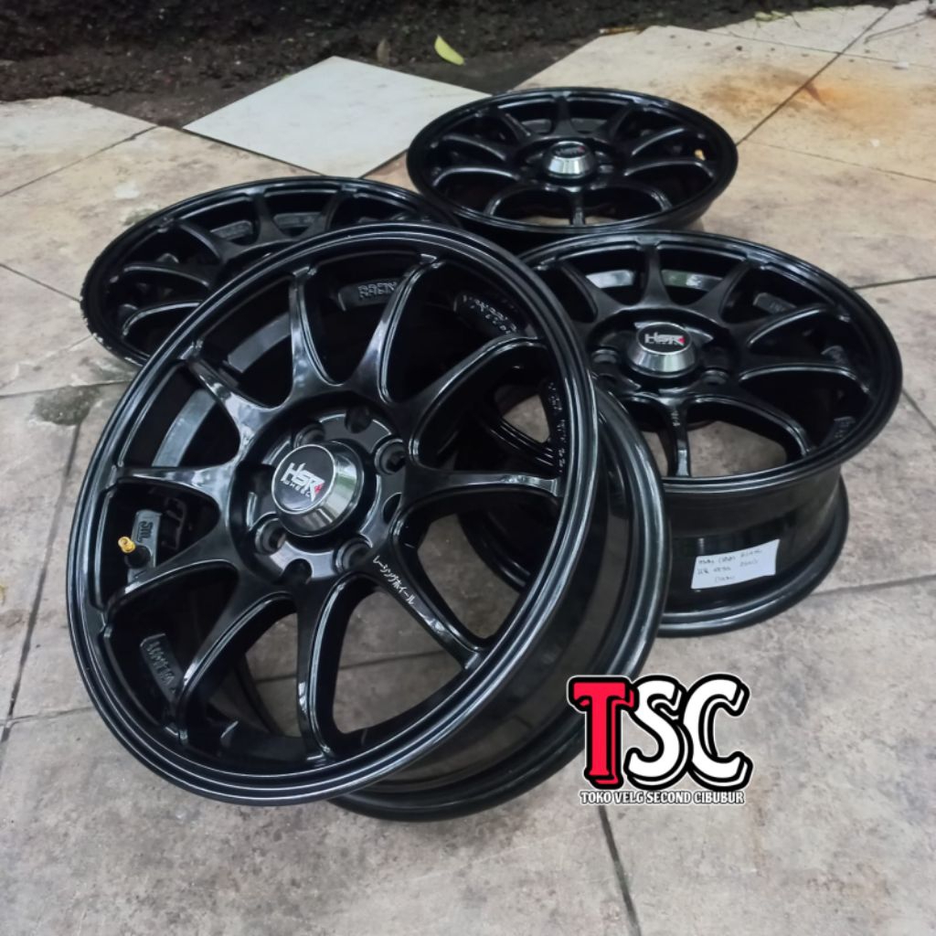 VELG MOBIL BEKAS | HSR INDY RING 14X6 DOBBLE PCD 4X100-114'3 | BRIO AVANZA XENIA FUTURA AGYA AYLA SI