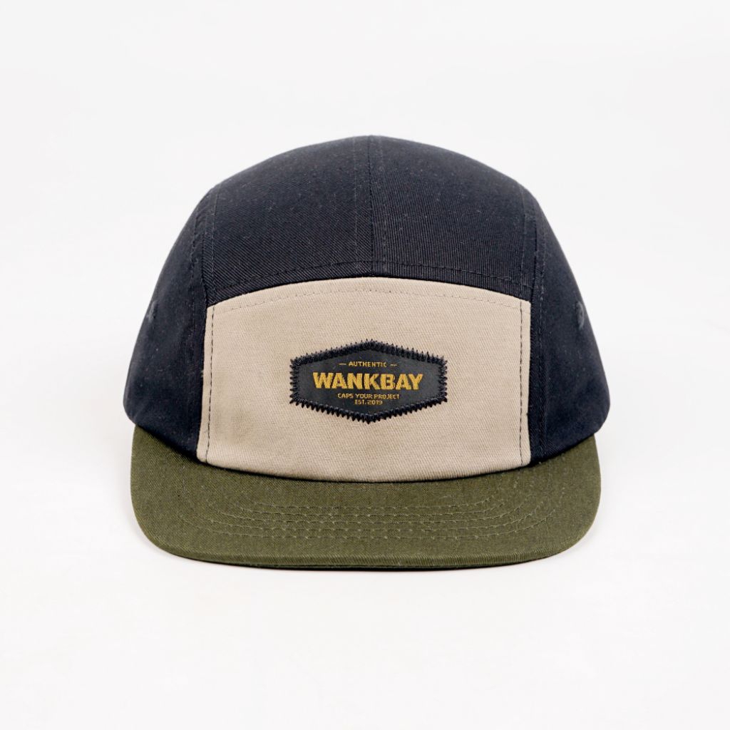 Topi 5panel Topi Distro Panel Visor pendek Topi Wankbay Original