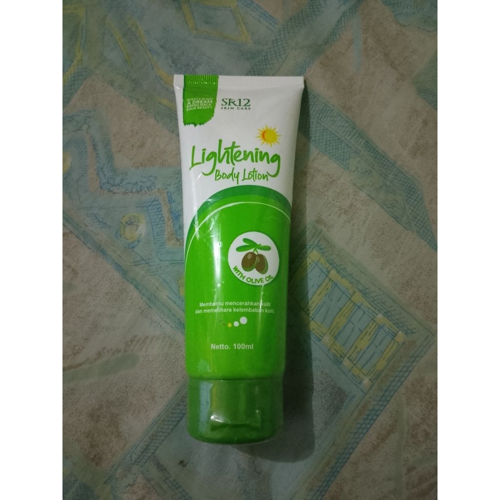 SR12 LIGHTENING BODY LOTION | LOTION BADAN | LOTION TUBUH | BODY LOTION | BODY CARE | SKINCARE | SR1