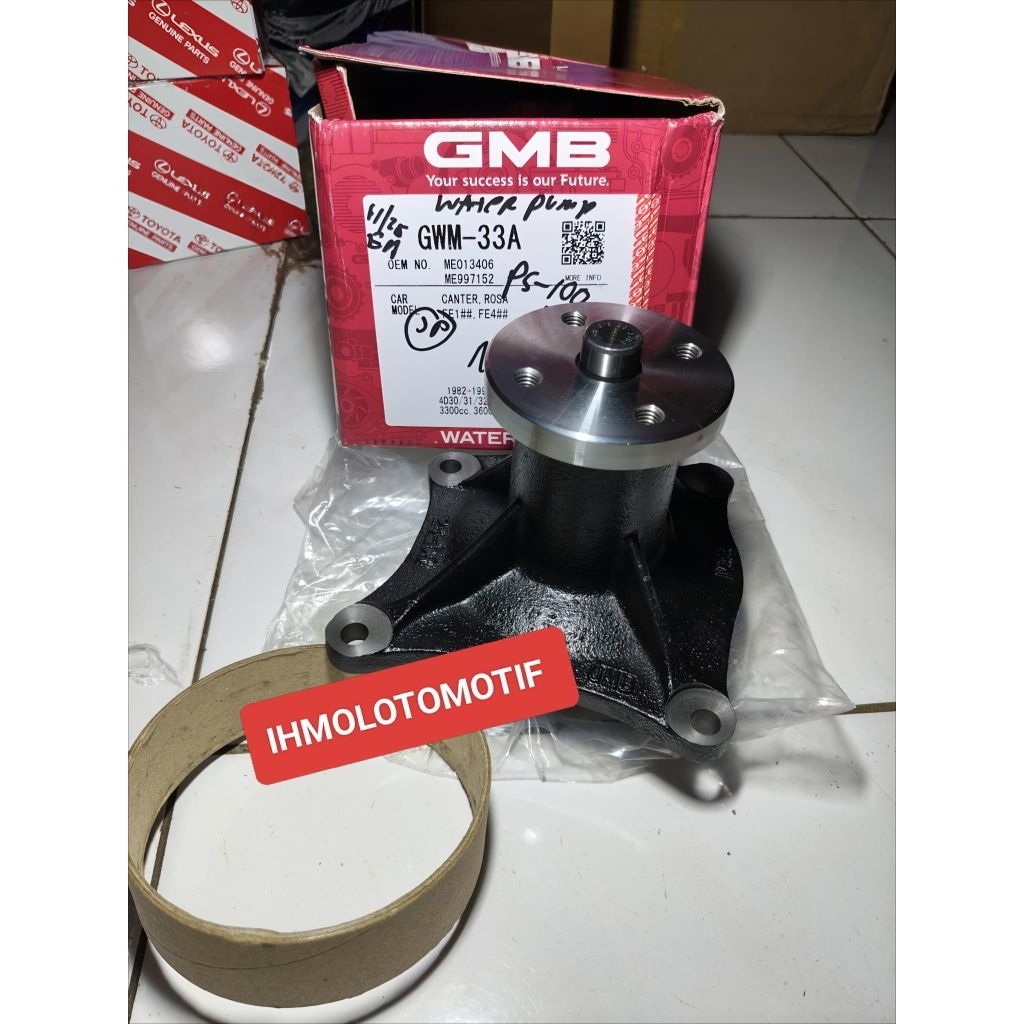 WATER PUMP PS-100/PS-120 ASLI GMB JAPAN 100%