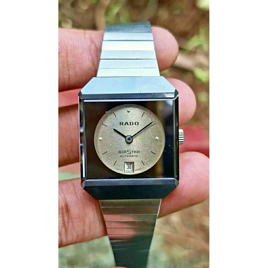 Vintage Rado Diastar Tank Ladies Full Original Kecuali Buckle