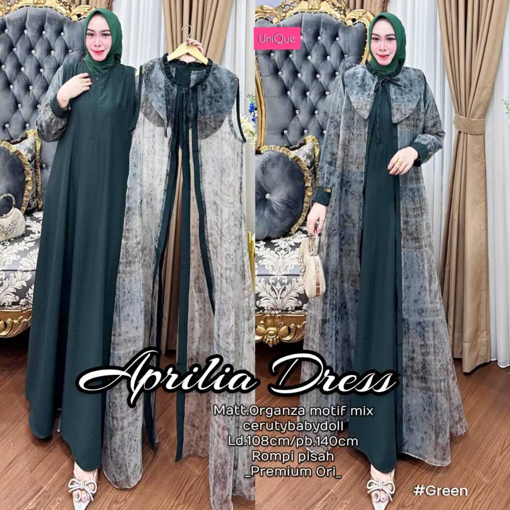 Pakaian Wanita HQ APRILIA DRESS From UNIQuE FASHION STORE
