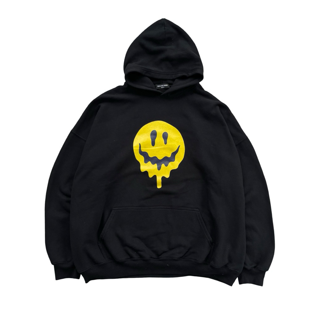 Hoodie Smiley Face Baleciaga Lee Jihoon Lookism