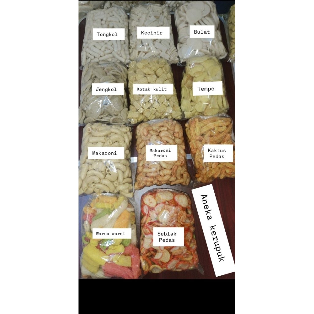 Aneka kerupuk