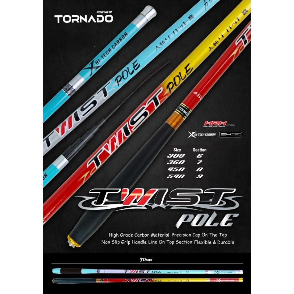 tegek tornado twist pole