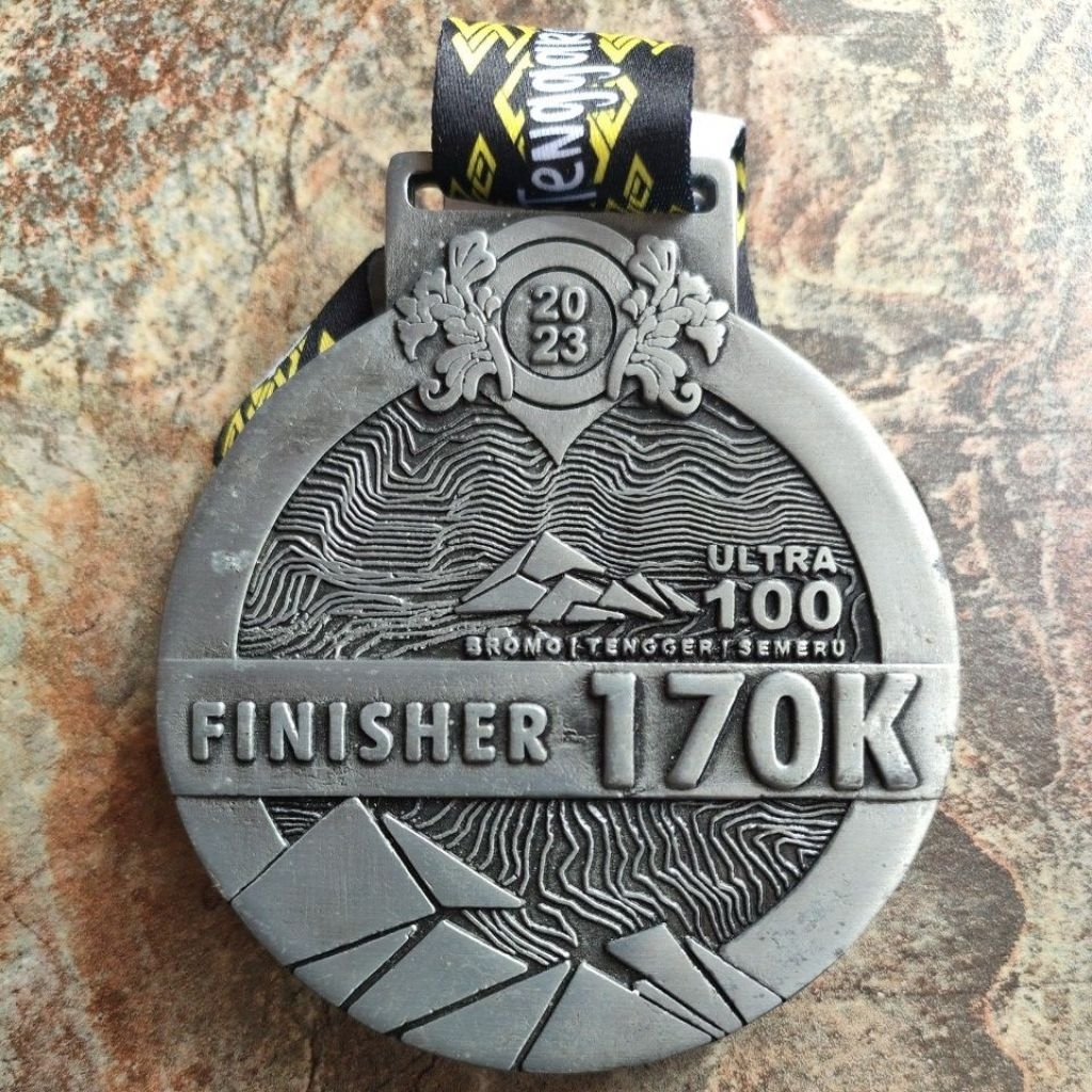 FINISHER MEDALI ALOY KUALITAS MANTAP
