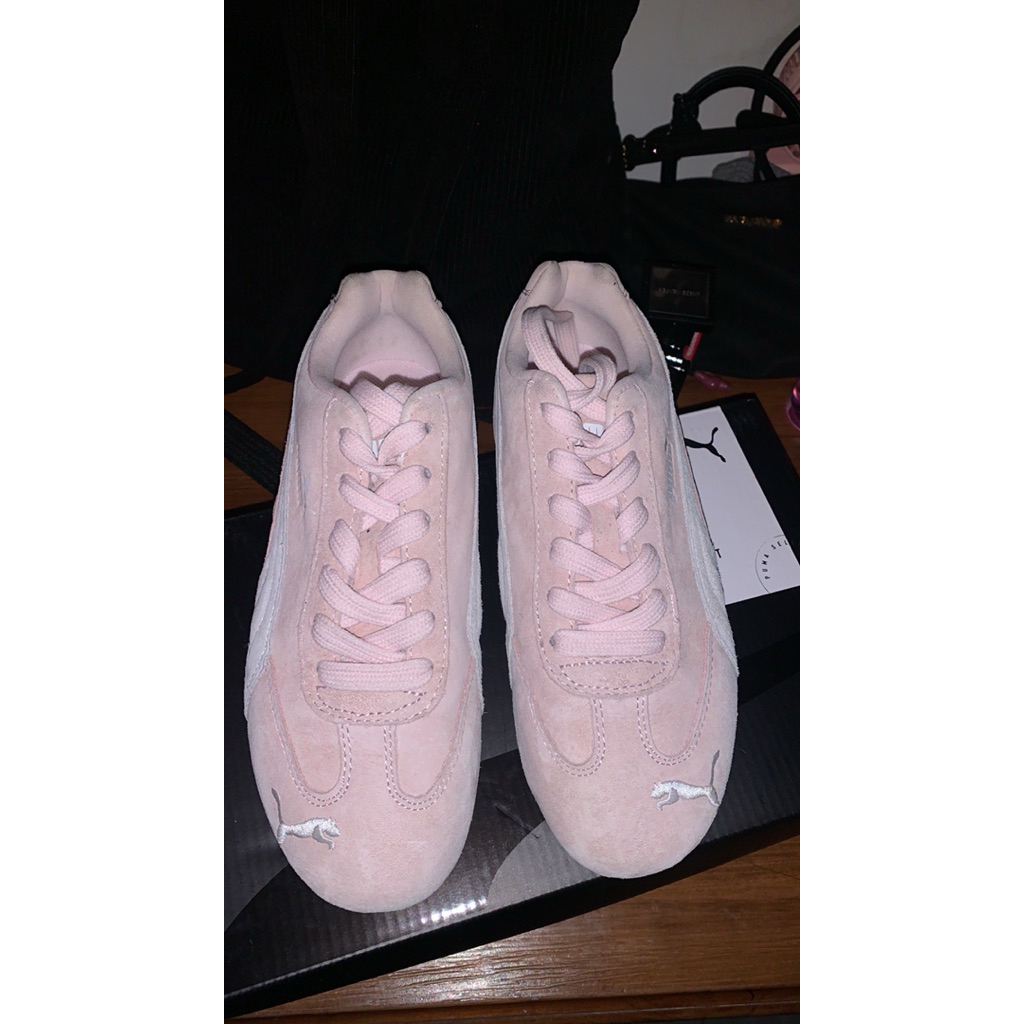 puma speedcat pink white