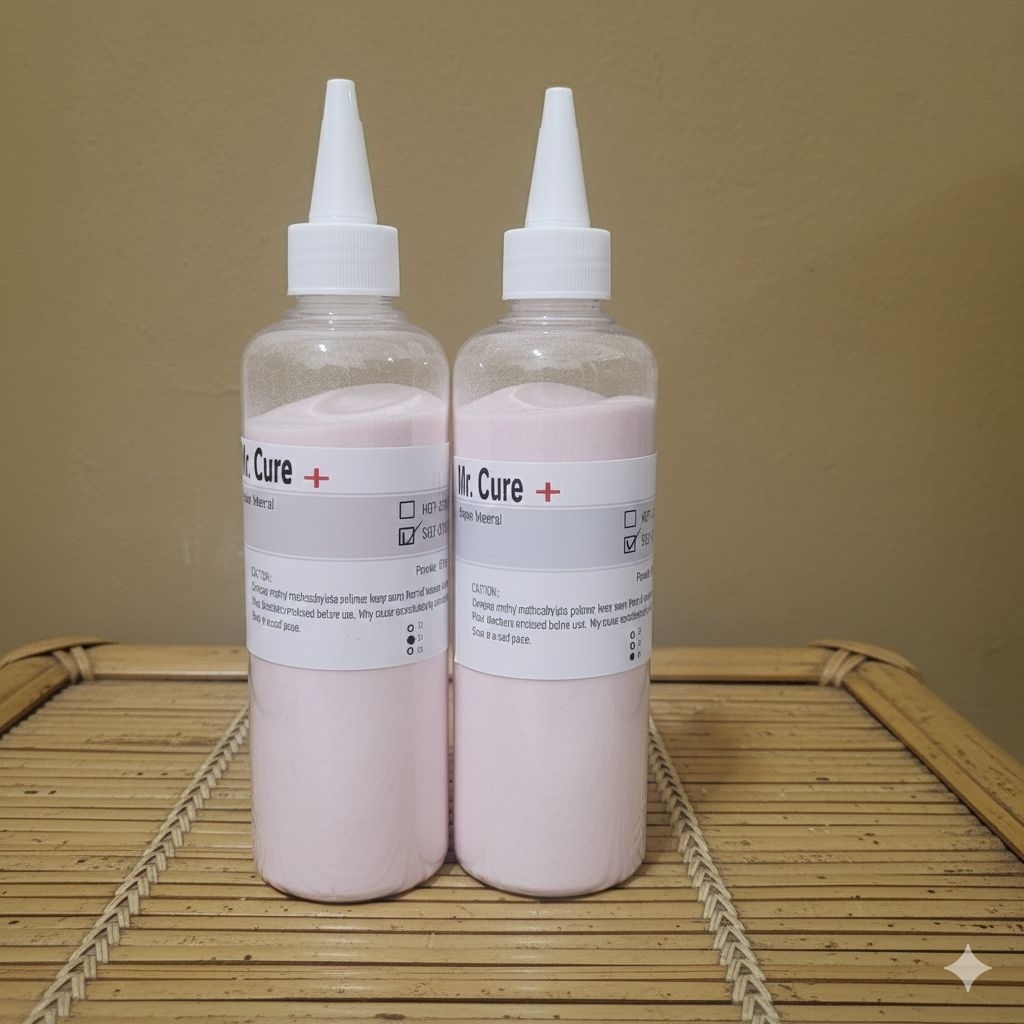 SC powder acrylic  mr cure tanpa rebus, self cure 150gr