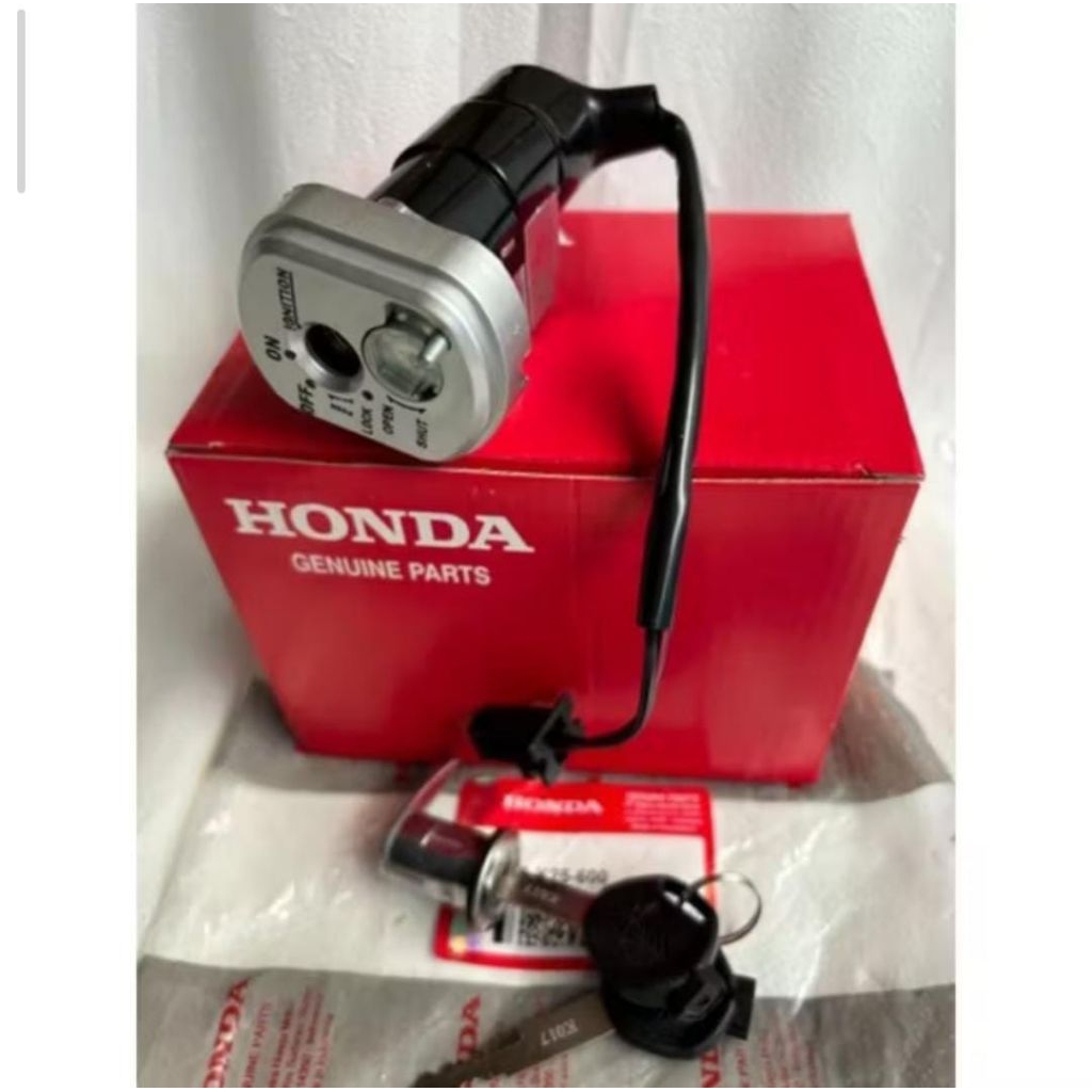 Kunci kontak assy set plus kunci jok motor BEAT FI THN 2012-2015 Kode K25 Original AHM