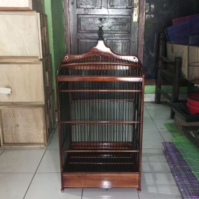 KANDANG KOTAK REPLIKA ORIQ NOMOR 3 - SANGKAR BURUNG