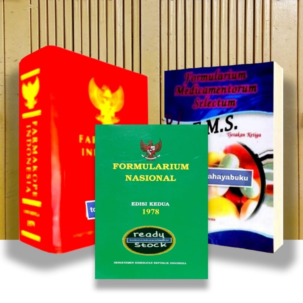 Paket 3 Farmasi : Farmakope 3, Fornas, FMS