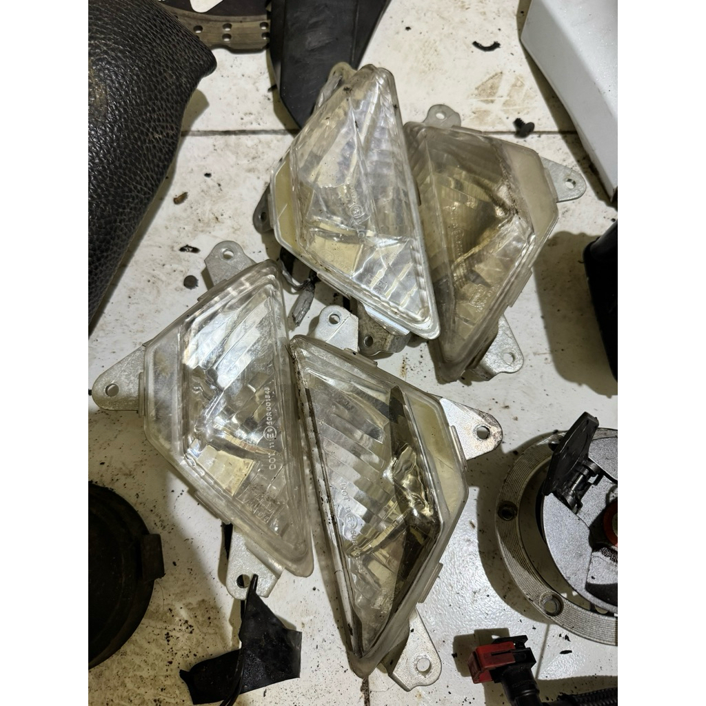 lampu sen depan sein ninja 250 fi 250fi mulus original ori 4tak injeksi riting