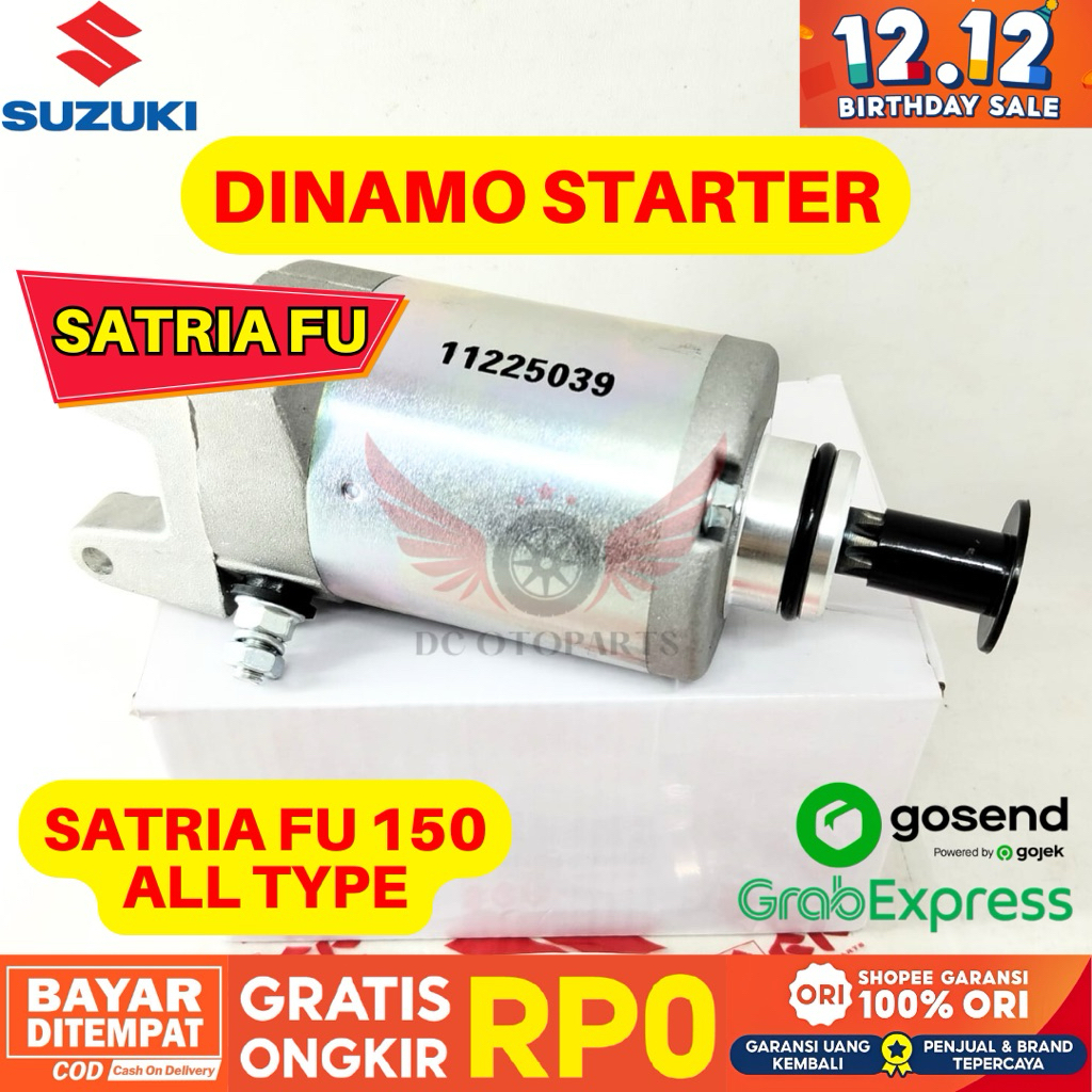 SATRIA FU DINAMO STARTER SATRIA FU 150 ORIGINAL SUZUKI, DINAMO STARTER SATRIA FU ORIGINAL, DINAMO ST