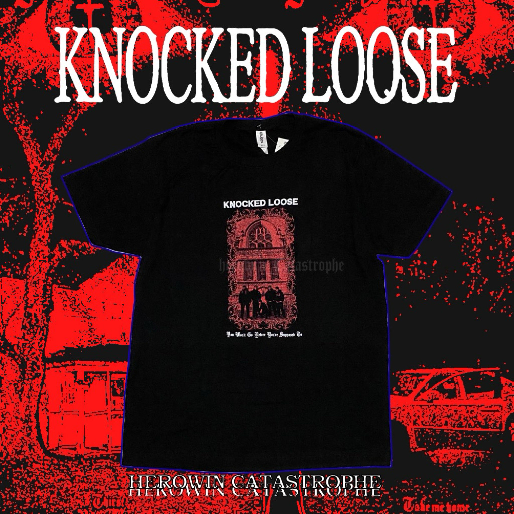 Tshirt Band Official Knocked Loose - You Wont Go Before