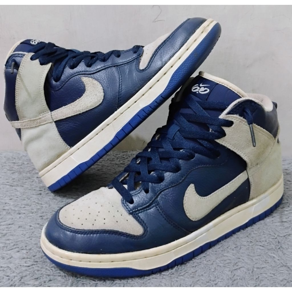 NIKE SB 6.0 Dunk High SE Navy Birch (42)
