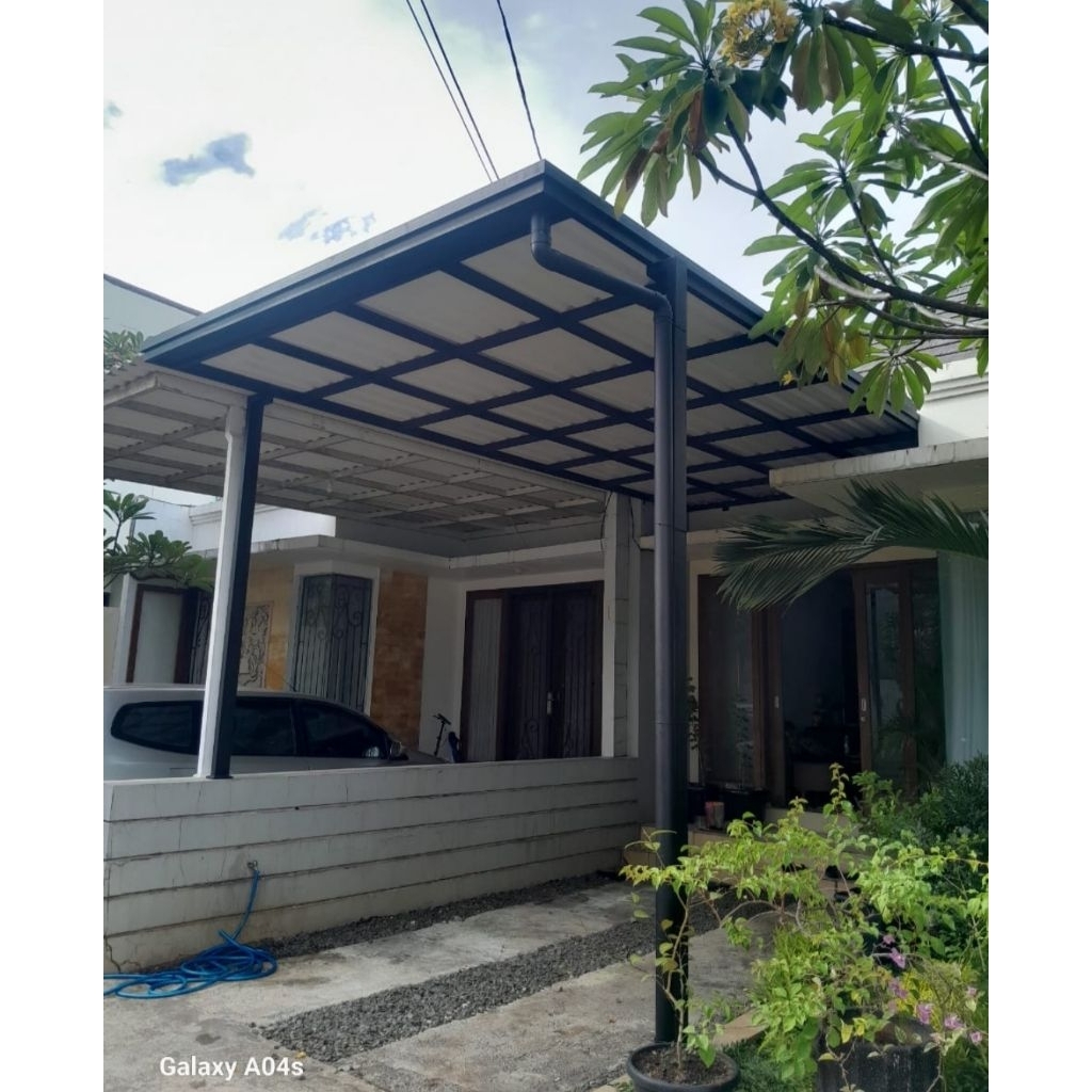 kanopi minimalis modern