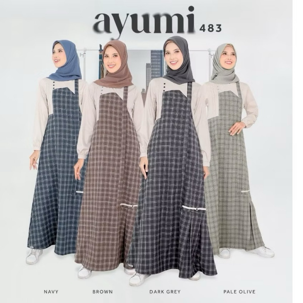GAMIS ETHICA TERBARU AYUMI 483 BANYAK WARNA GESER_GAMIS AYUMI DISKON TERMURAH_GAMIS AYUMI REMAJA SIM