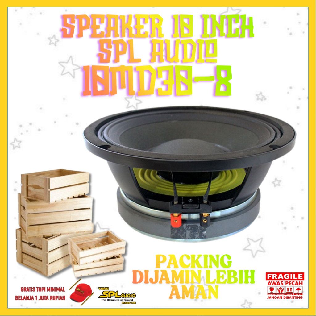 SPL Audio Speaker 10 inch 10MD30-8