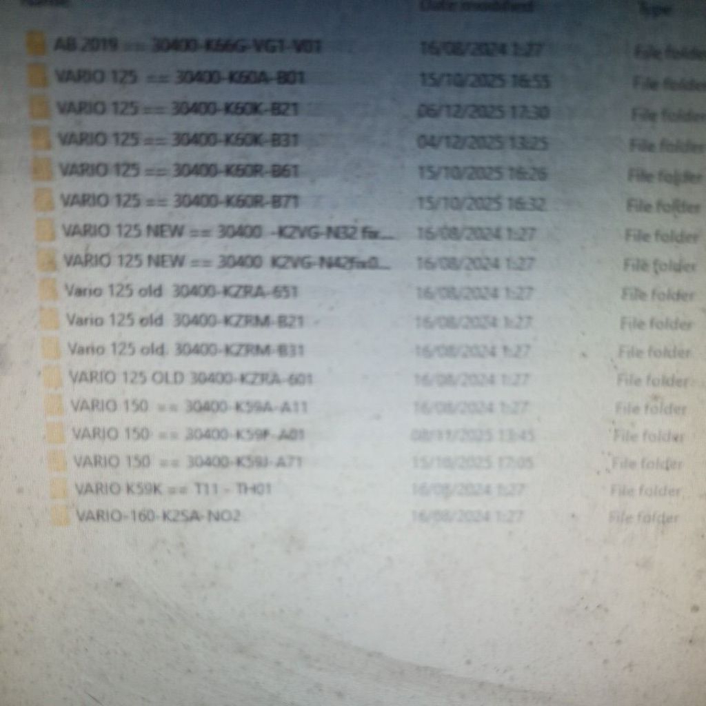 file Remap ECU shindengen komplit