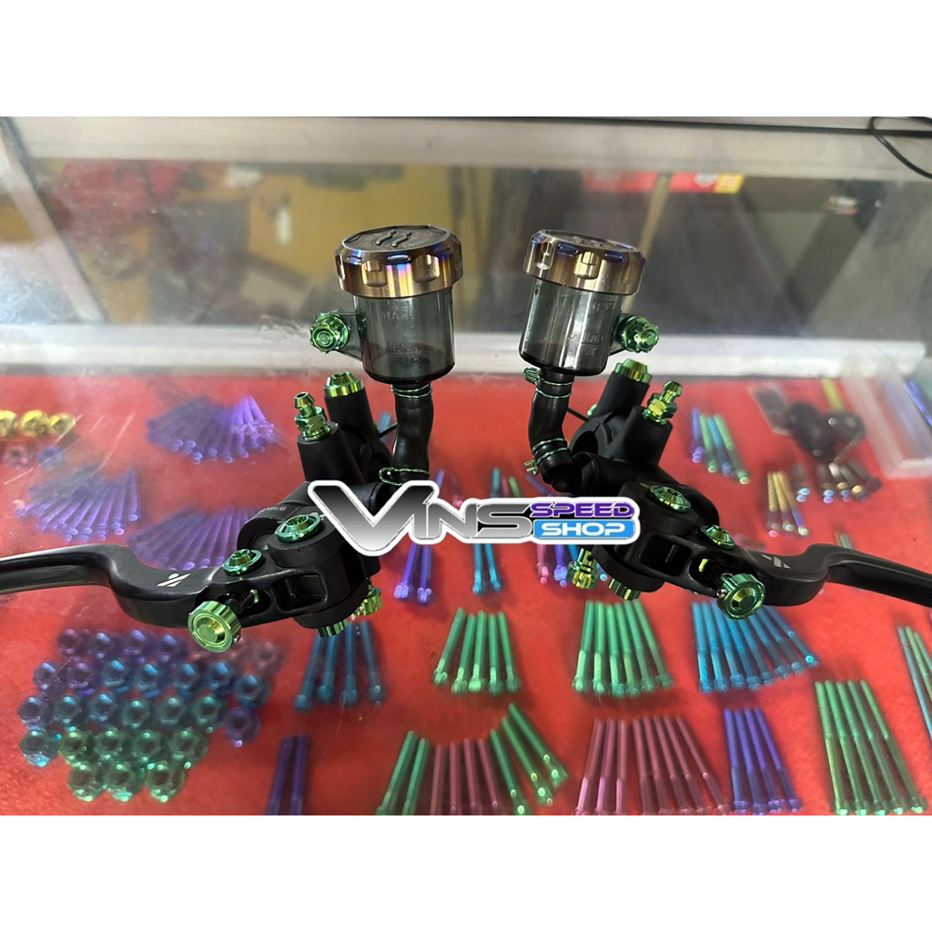 Baut Titanium Master Rem KTC KYTA 7NB Titanium GR5