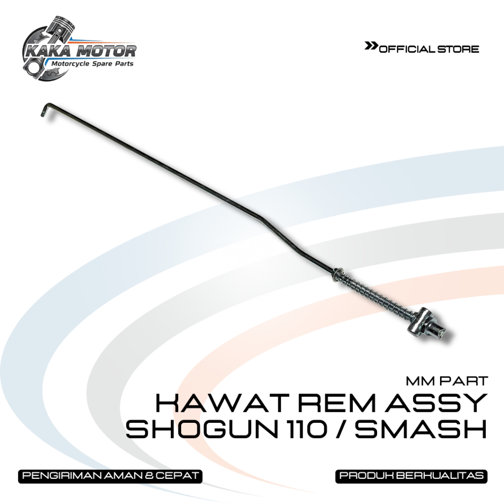 KAWAT REM ASSY SHOGUN 110 / SMASH - KAWAT TIANG REM BELAKANG SHOGUN 110 / SMASH