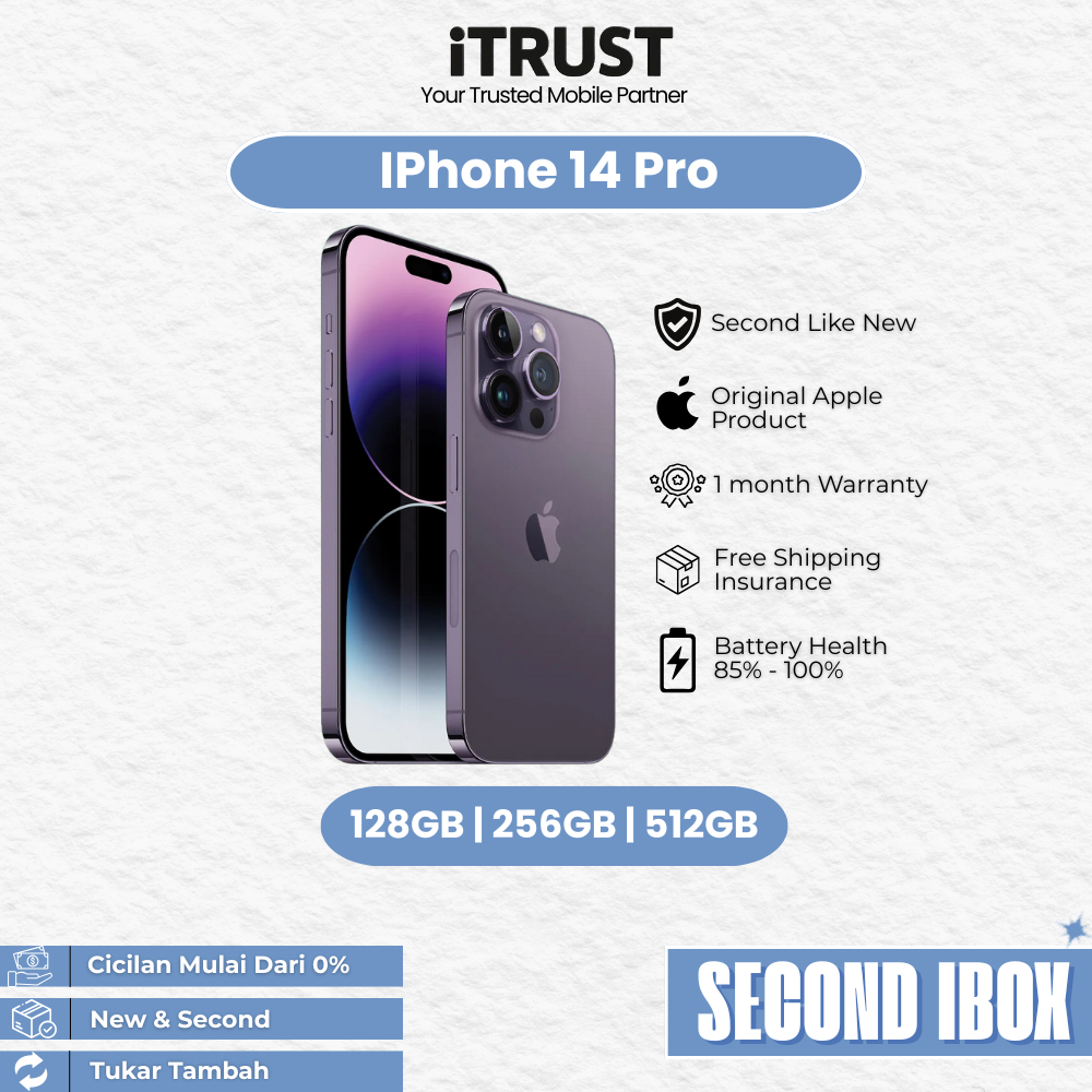Iphone 14 Pro 128/256 SECOND IBOX