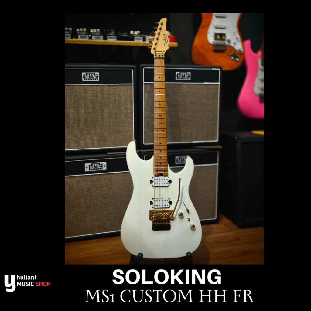 Soloking MS1 Custom 24 HH FR Pearl White Second