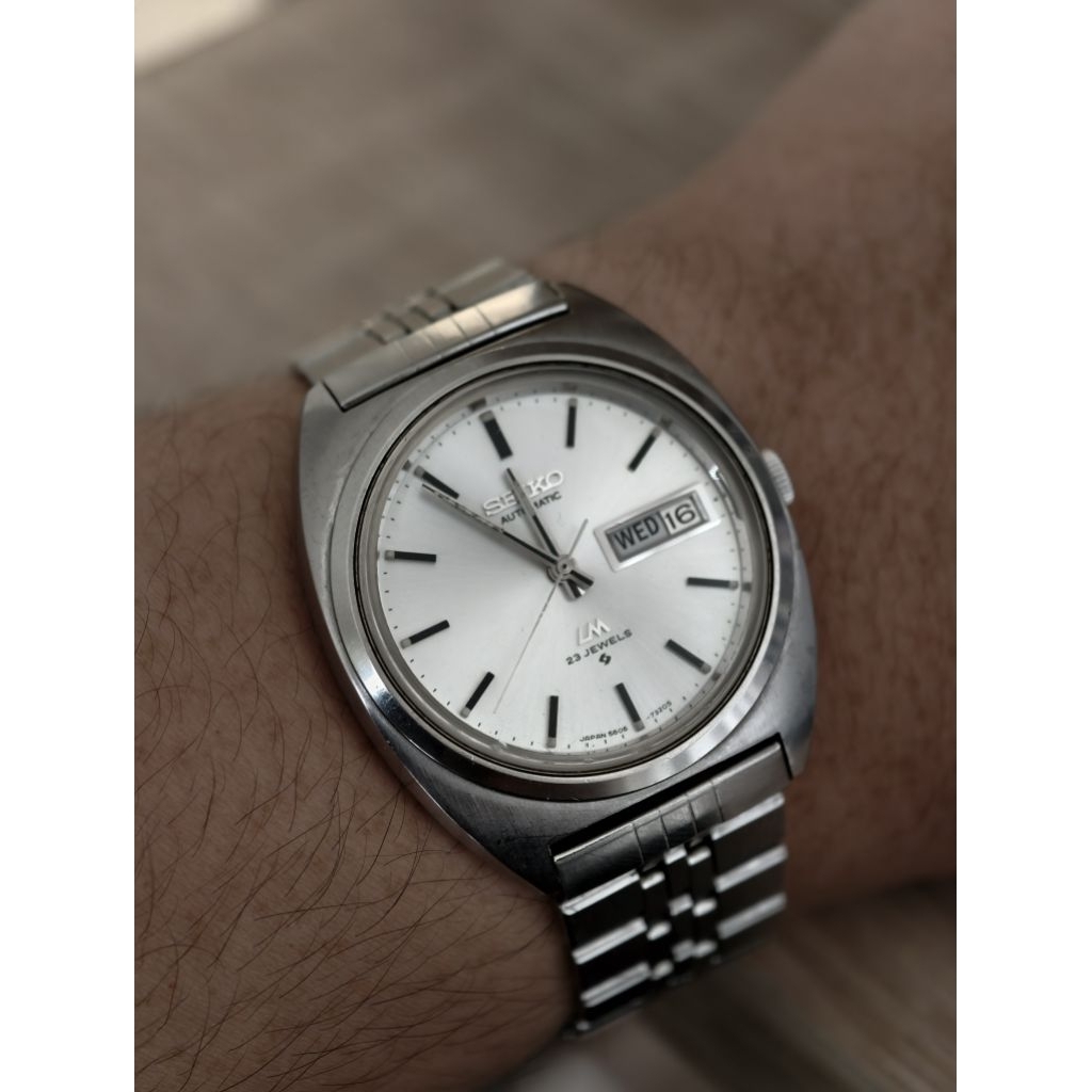 Seiko Lord Matic vintage JDM silver circa 1970