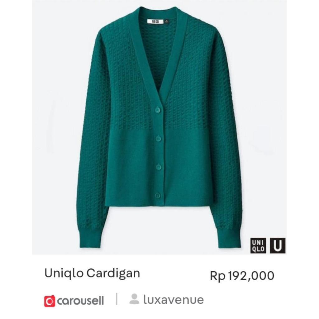 uniqlo U Cardigan