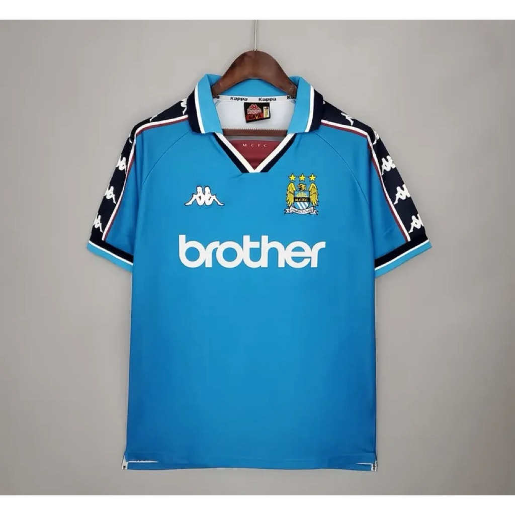 Jersey Vintage MncstrCty Kappa Home, Baju Bola Vintage Retro