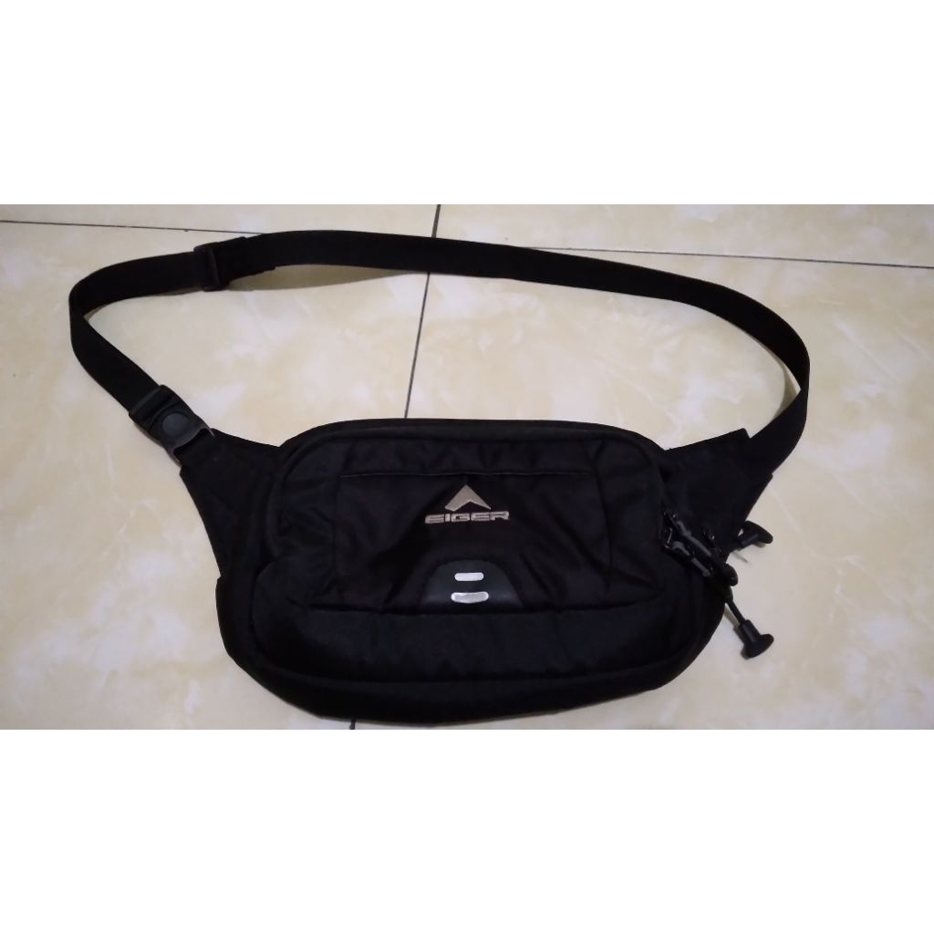 Eiger Waistbag Wall Run – Tas Pinggang Pria – Original – Bekas Mulus – Siap Pakai