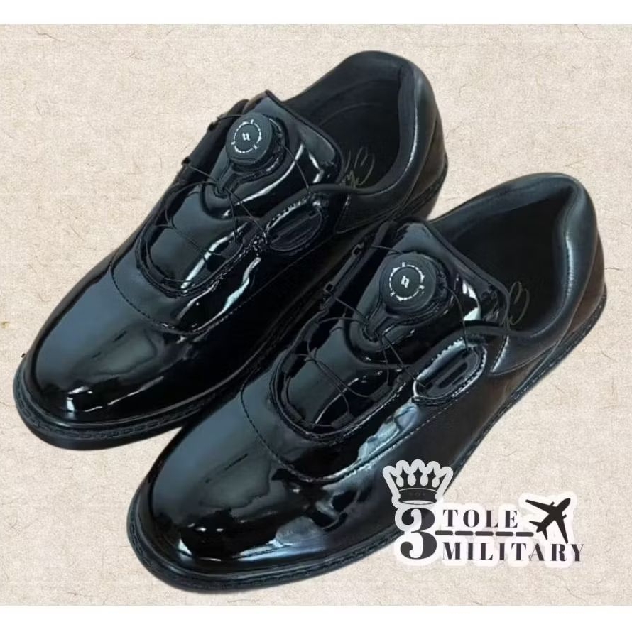 Sepatu PDH Tali Putar TNI POLRI