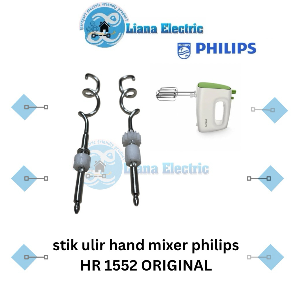 PHILIPS - Stik Ulir mixer / Stik Besi Mixer / Adukan Wadah Mixer ORI