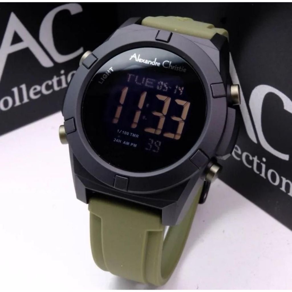 Jam Tangan Pria Alexandre Christie Digi AC 9371
